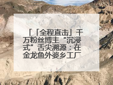 「全程直击」千万粉丝博主“沉浸式”舌尖溯源：在金龙鱼外婆乡工厂寻回记忆中