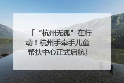 “杭州无孤”在行动！杭州手牵手儿童帮扶中心正式启航