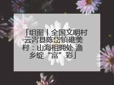 组图丨全国文明村·云霄县陈岱镇礁美村：山海相拥处 渔乡绽“富”彩