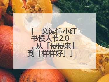 一文读懂小红书慢人节2.0，从「慢慢来」到「样样好」