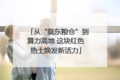 从“陇东粮仓”到算力高地 这块红色热土焕发新活力