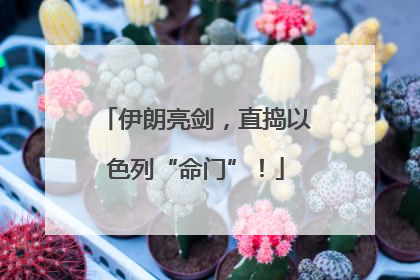伊朗亮剑，直捣以色列“命门”！