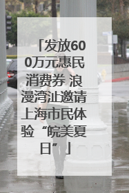 发放600万元惠民消费券 浪漫湾沚邀请上海市民体验“皖美夏日”