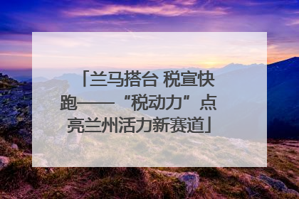 兰马搭台 税宣快跑——“税动力”点亮兰州活力新赛道