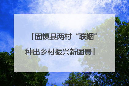 固镇县两村“联姻”种出乡村振兴新图景
