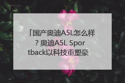 国产奥迪A5L怎么样？奥迪A5L Sportback以科技重塑豪华运动轿车市场格局