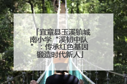宜章县玉溪镇城南小学“溪韧中队”：传承红色基因 锻造时代新人