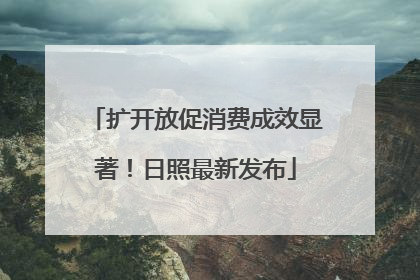 扩开放促消费成效显著！日照最新发布
