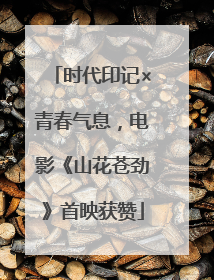 时代印记×青春气息，电影《山花苍劲》首映获赞