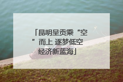 昆明呈贡乘“空”而上 逐梦低空经济新蓝海