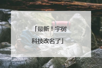 最新！宇树科技改名了
