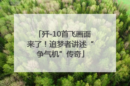 歼-10首飞画面来了！追梦者讲述“争气机”传奇