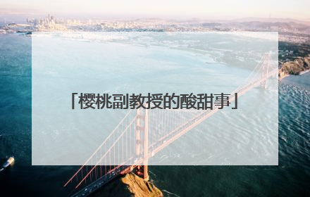 樱桃副教授的酸甜事
