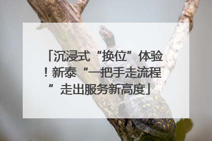 沉浸式“换位”体验！新泰“一把手走流程”走出服务新高度