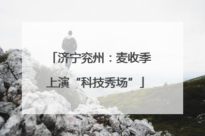 济宁兖州：麦收季上演“科技秀场”