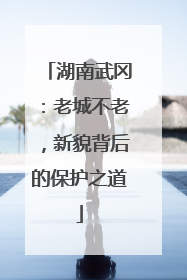 湖南武冈：老城不老，新貌背后的保护之道