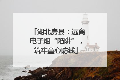 湖北房县：远离电子烟“陷阱”，筑牢童心防线