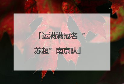 运满满冠名“苏超”南京队