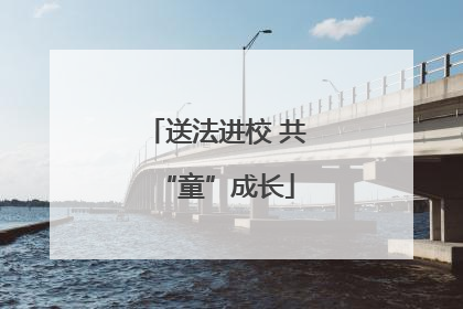 送法进校 共“童”成长