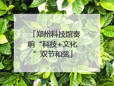 郑州科技馆奏响“科技+文化”双节和弦