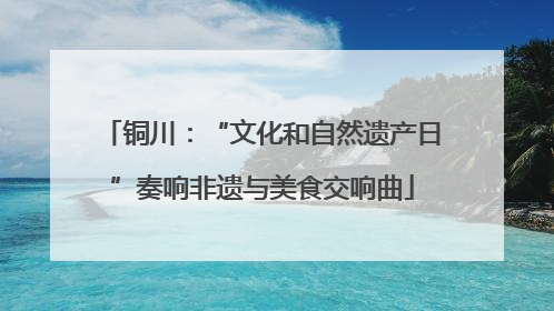 铜川：“文化和自然遗产日”奏响非遗与美食交响曲