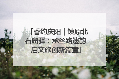 香约庆阳｜镇原北石窟驿：承丝路遗韵 启文旅创新篇章