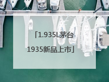 1.935L茅台1935新品上市