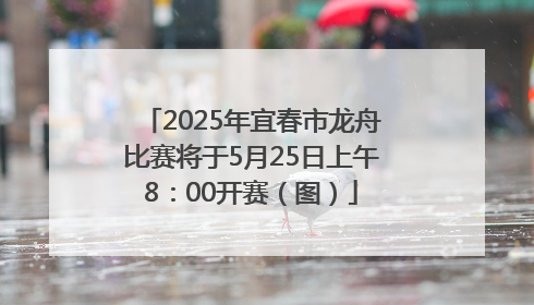 2025年宜春市龙舟比赛将于5月25日上午8：00开赛（图）